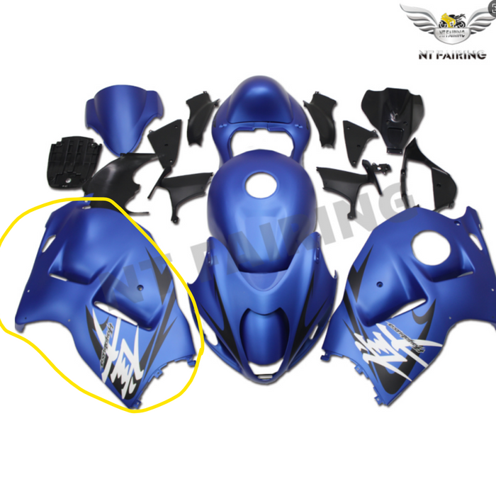 NT Aftermarket Injection ABS Plastic Right Side Fairing Fit for GSXR 1300 Hayabusa 1997-2007 Blue