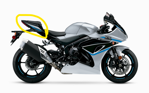 NT Aftermarket Injection ABS Plastic Tail Fairing Fit for GSXR 1000 2017-2025