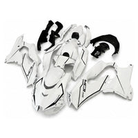 NT Aftermarket ABS Plastic Injection Fairing Kit Fit for Ninja ZX10R 2021-2025 White Black T055
