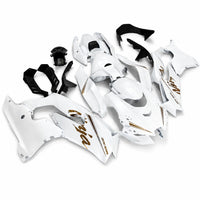 NT Aftermarket ABS Plastic Injection Fairing Kit Fit for Ninja ZX10R 2021-2025 White Gold T054