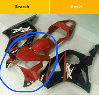 Red Black Injection Fairing Kit Fit for Honda 2002 2003 CBR954RR 900RR Nose Fairing and Front Fender