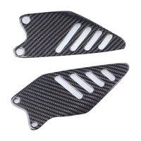 NT Kawasaki Ninja 2009-2012 ZX6R 636 Heel Plates - 100% Carbon Fiber