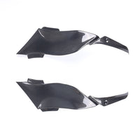 NT 2009-2012 Kawasaki Ninja ZX-6R 636 Gas Tank Side Panels-100% Carbon Fiber