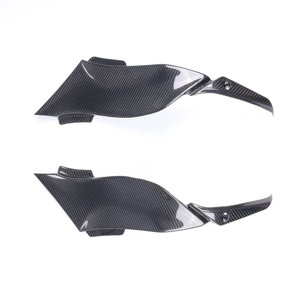 NT 2009-2012 Kawasaki Ninja ZX-6R 636 Gas Tank Side Panels-100% Carbon Fiber
