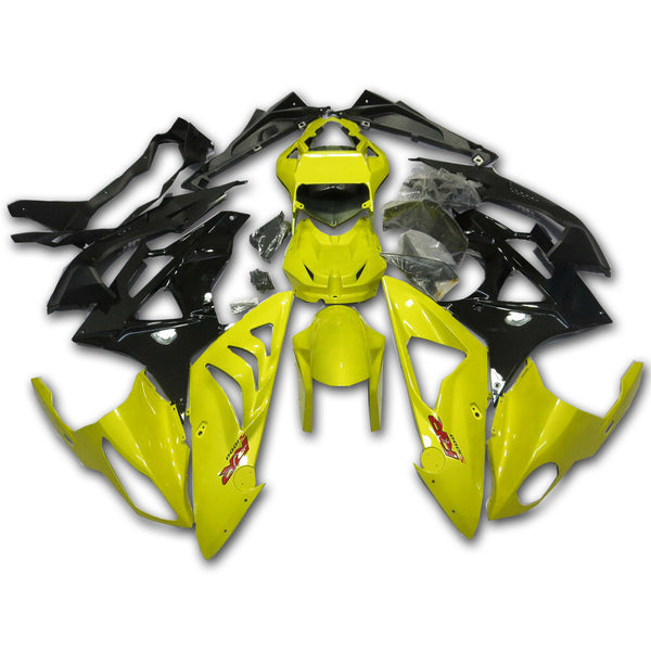 NT Yellow Glossy Black Fairing Fit for 2009-2014 S1000RR Injection Mold a030