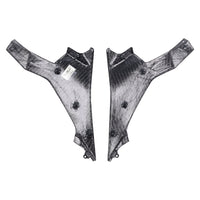 NT Tank Side Panels 100% Carbon Fiber for Kawasaki Ninja 2018-2023 EX400 400R
