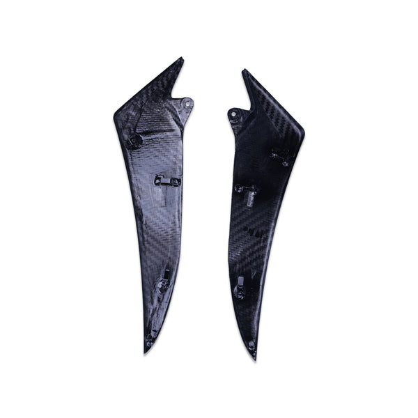 2009-2014 Yamaha R1 100% Carbon Fiber Gas Tank Side Trim Cover Panel Fairing NT01