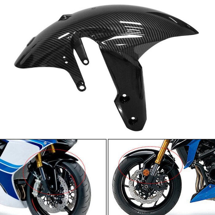 NT Carbon Fiber Front Fender Fairing Fit for Suzuki 2011-2023 2024 GSXR 600/750 a0
