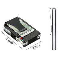 Carbon Fiber Minimalist Wallet with RFID Blocking