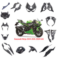 NT 100% Real 3K Twill Carbon Fiber Piece for Kawasaki Ninja 2024-2026 ZX6R 636
