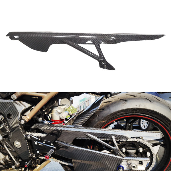 NT 3K Real Carbon Fiber Chain Guard Fit for BMW 2019-2025 S1000RR
