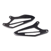 100% Carbon Fiber 2022-2023 Yamaha R7 Rear Heel Plates - 100% Carbon Fiber NT01