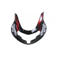 US STOCK NT Aftermarket Injection ABS Plastic Fairing Fit for GSXR 600/750 2001-2003 Black Red U101 Available in CA