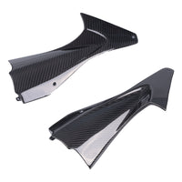 NT 100% Carbon Fiber Ram Air Vent Intake Covers For 2006-2007 Yamaha YZF R6