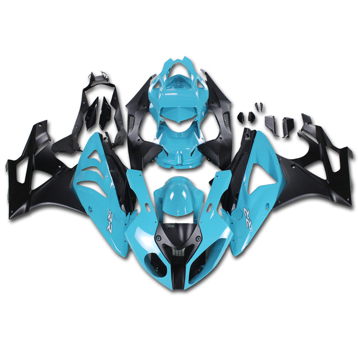 NT Azure Blue ABS Fairing Kit Fit for BMW 2009-2014 S1000RR Injection Mold a028