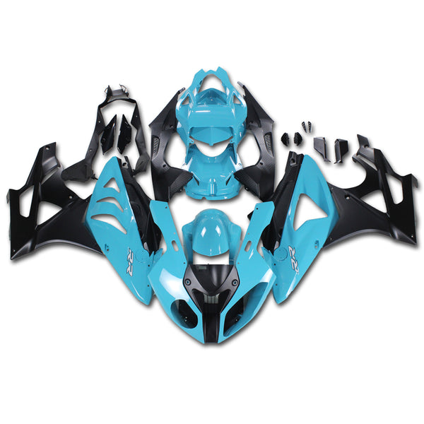 NT Azure Blue ABS Fairing Kit Fit for 2009-2014 S1000RR Injection Mold a028