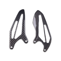 100% Carbon Fiber 2022-2023 Yamaha R7 Rear Heel Plates - 100% Carbon Fiber NT01