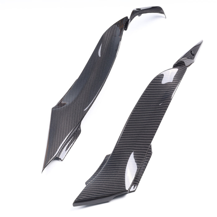 NT 2009-2012 Kawasaki Ninja ZX-6R 636 Gas Tank Side Panels-100% Carbon Fiber