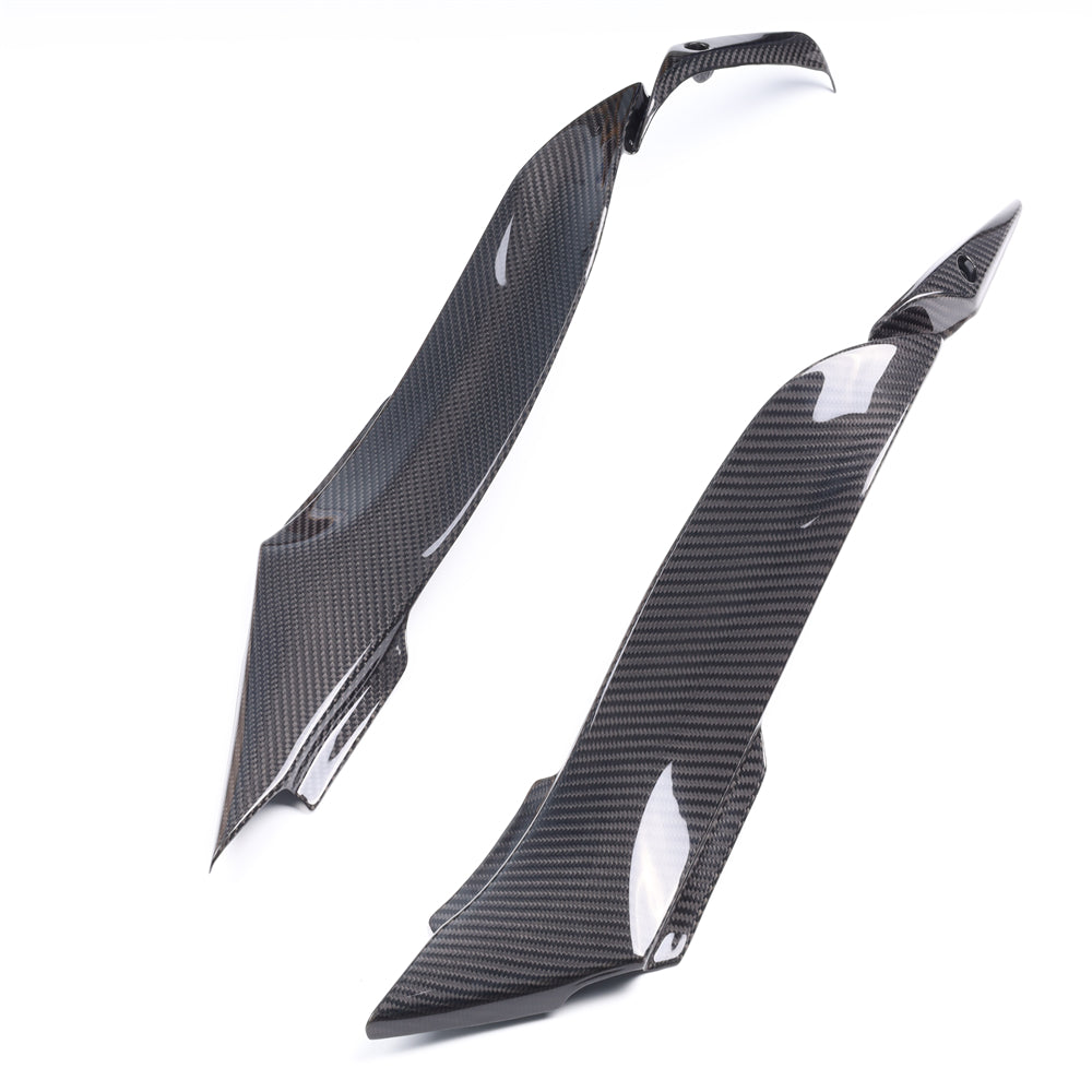 NT 2009-2012 Kawasaki Ninja ZX-6R 636 Gas Tank Side Panels-100% Carbon Fiber