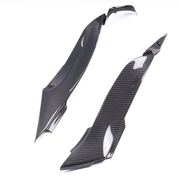 NT 2009-2012 Kawasaki Ninja ZX-6R 636 Gas Tank Side Panels-100% Carbon Fiber