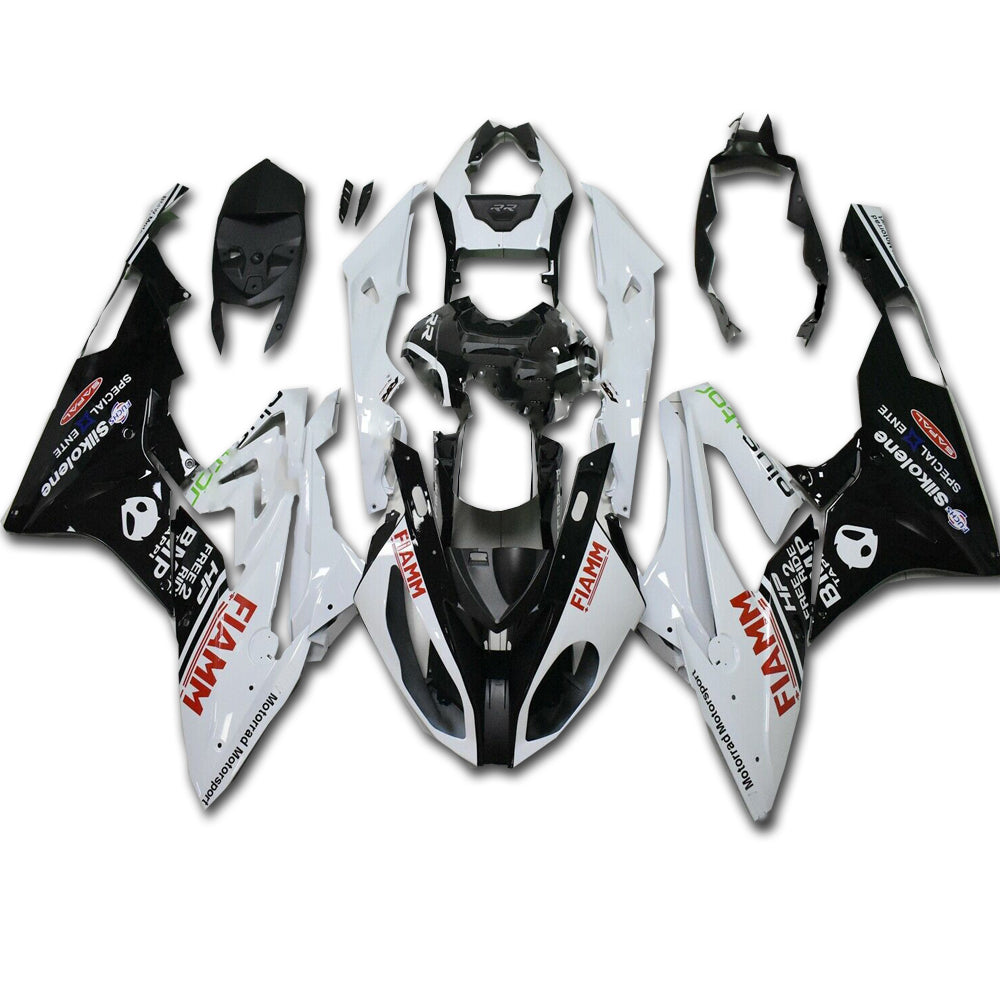 NT Fairing Fit for BMW 2015-2016 S1000RR A014- White Black | ABS Injection