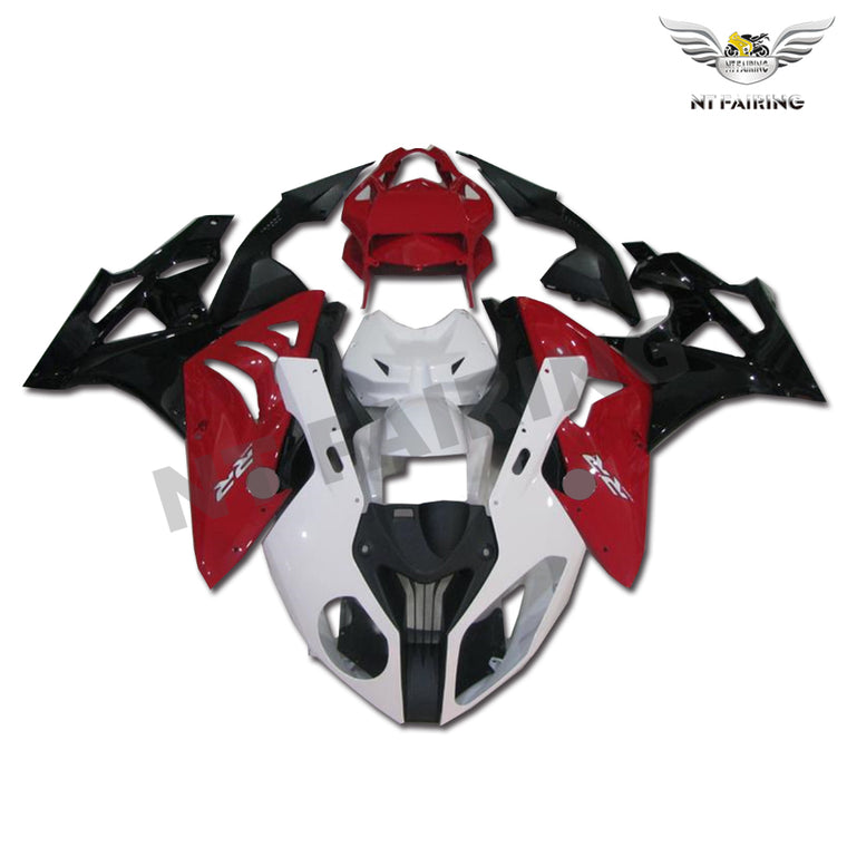 NT Fairing Fit for BMW 2009-2014 S1000RR A004- White Black Red | ABS Injection