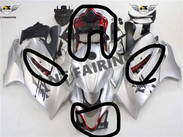 NT Aftermarket Injection ABS Plastic Fairing Fit for GSXR 1300 Hayabusa 2021-2023 replacement of circle part
