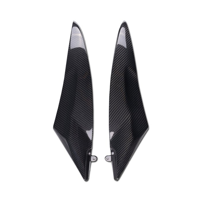 2006-2007 Yamaha R6 Tank Side Panels - 100% Carbon Fiber