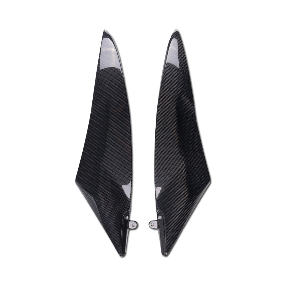 2006-2007 Yamaha R6 Tank Side Panels - 100% Carbon Fiber