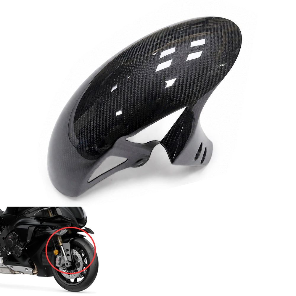 NT Carbon Fiber Front Fender Hugger Fit for Yamaha 2025-2026 YZF R1 R1M R1S
