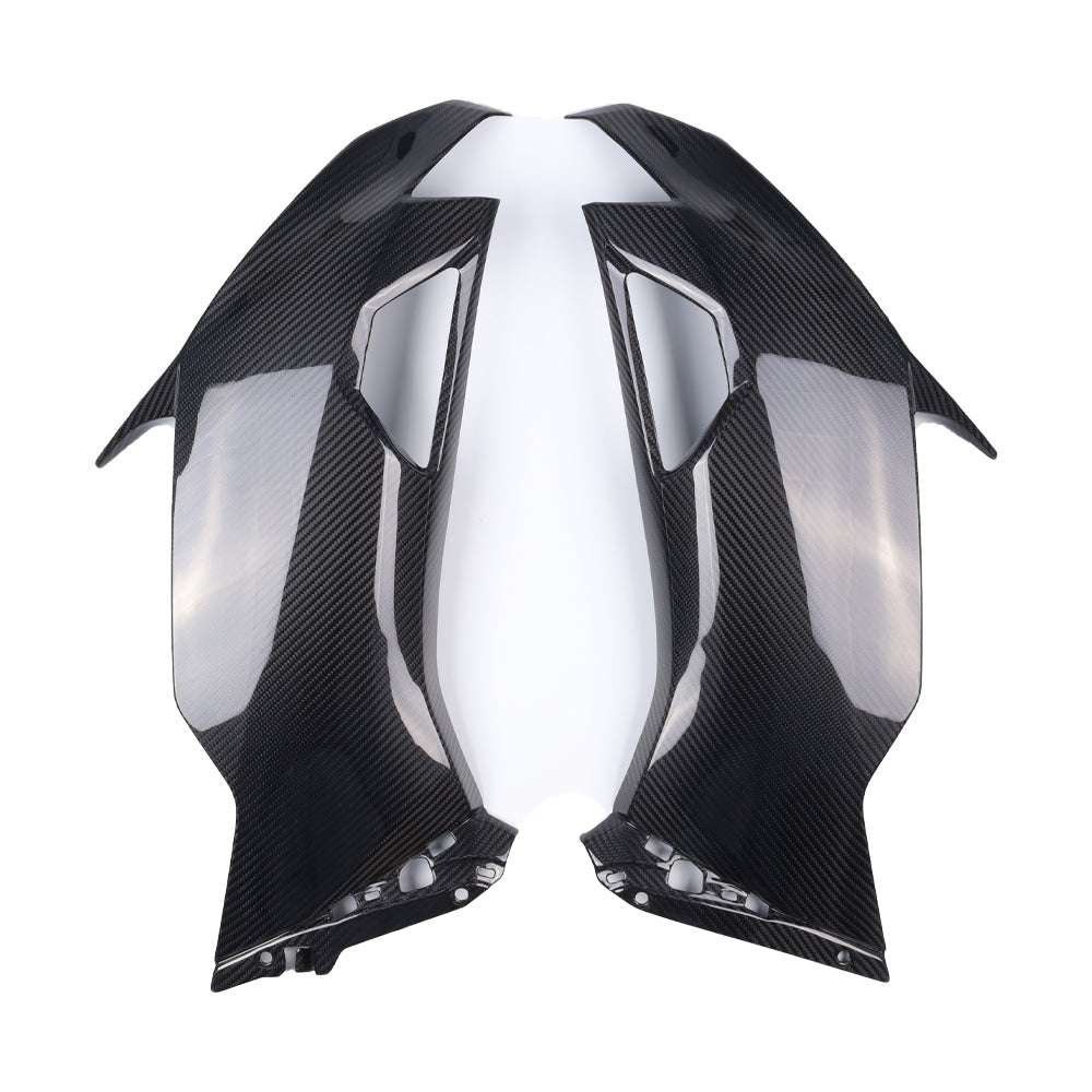 US STOCK NT 100% Real Carbon Fiber Upper Side Fairing For 2019-2023 Ninja ZX6R 636 Available in CA