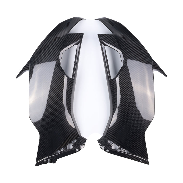US STOCK NT 100% Real Carbon Fiber Upper Side Fairing For 2019-2023 Ninja ZX6R 636 Available in CA