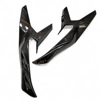 NT Carbon Fiber Tank Side Panel for Kawasaki Ninja 2023-2025 ZX4R ZX4RR ZX25R