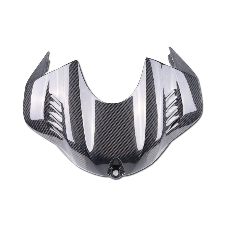 2017-2020 Yamaha YZF R6 100% Carbon Fiber Gas Tank Air Box Front Cover Guard Fairing Cowl