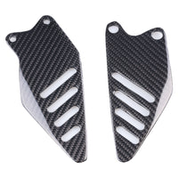 NT Kawasaki Ninja 2009-2012 ZX6R 636 Heel Plates - 100% Carbon Fiber