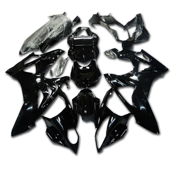 US STOCK NT Glossy Black Fairing Kit Fit for 2009-2014 S1000RR Injection Mold a017 Available in CA