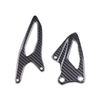 100% Carbon Fiber Rearsets Heel Guards Plates Fit for Yamaha 2015-2020-2026 R1 R1M R1S