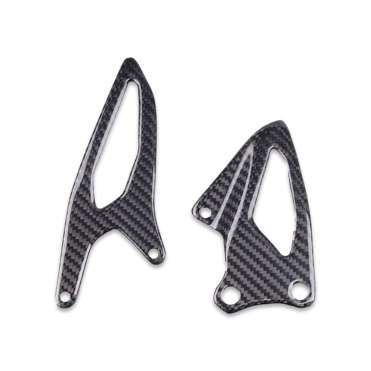 100% Carbon Fiber Rearsets Heel Guards Plates Fit for Yamaha 2015-2020-2026 R1 R1M R1S