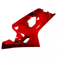 US STOCK NT Aftermarket Injection ABS Plastic Fairing Fit for GSXR 600/750 2004-2005 Red N099 Available in TX