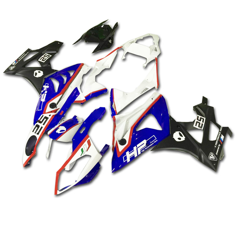NT Fairing Fit for BMW 2009-2014 S1000RR A026- Blue White Red | ABS Injection