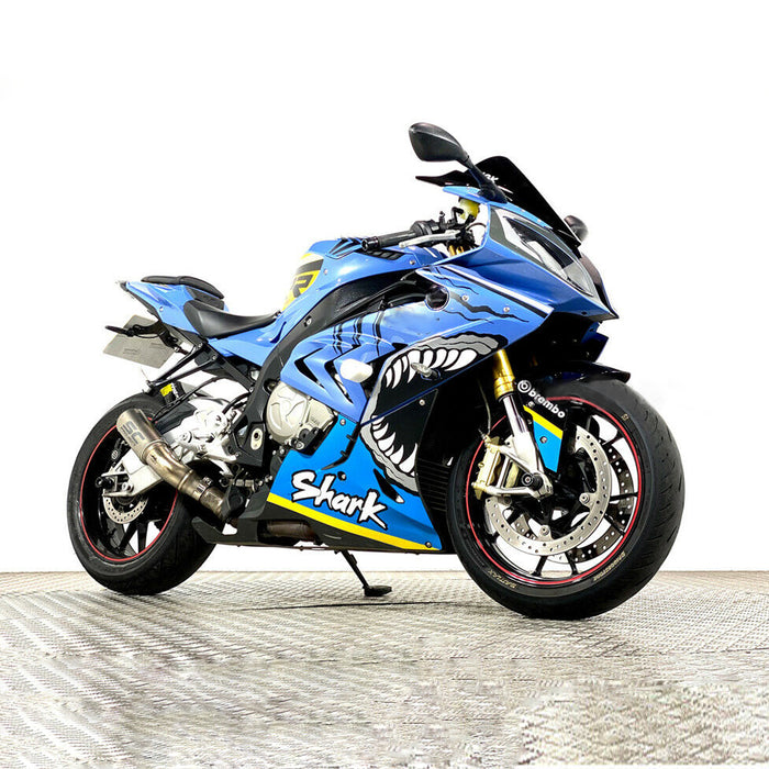 NT ABS Fairing Blue Shark Teeth Fit for BMW 2015-2016 S1000RR Injection Kit a020