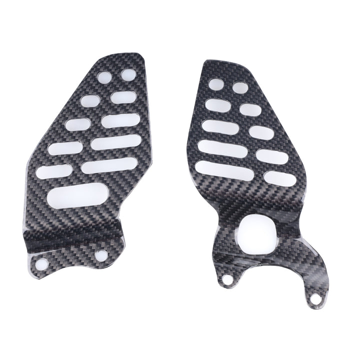 NT Real 100% Carbon Fiber Heel Plates for Yamaha 2008-2012-2014-2015-2016 YZF R6