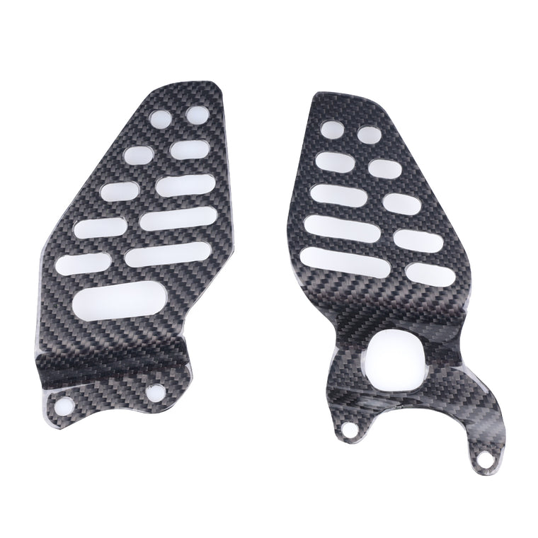 NT Real 100% Carbon Fiber Heel Plates for Yamaha 2008-2012-2014-2015-2016 YZF R6