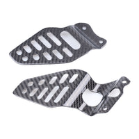 NT Real 100% Carbon Fiber Heal Plates for Yamaha 2017-2018-2019-2020-2021 YZF YZF R6