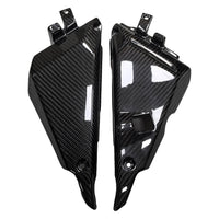 NT 100% Carbon Fiber Seat Side Panel Fit for Kawasaki Ninja 2017-2025 EX650R 650R Z650