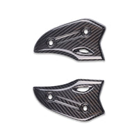 2021-2024 Suzuki GSX1300R Gen3 Hayabusa Heel Plates - 100% Carbon Fiber