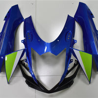 NT Aftermarket Injection ABS Plastic Fairing Fit for GSXR 600/750 2011-2024 Blue Black N041