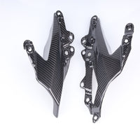 NT 2009-2012 Kawasaki Ninja ZX-6R Lower Side Panels-100% Carbon Fiber