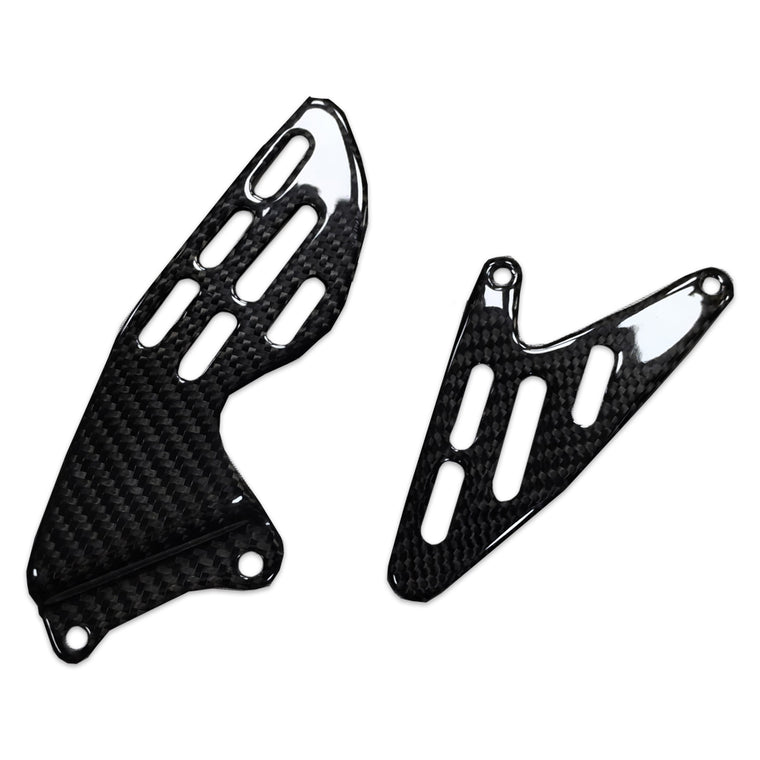 NT 2007 2008 Yamaha YZF R1 Real 100% Carbon Fiber Heal Plates
