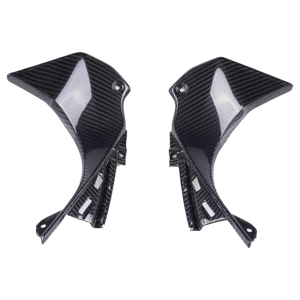 NT 2019-2023 KAWASAKI Ninja ZX6R REAL 100% Carbon Fiber INNER DASH INTAKE COVERS L-R